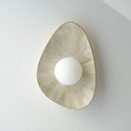 Pastel Hues Ceramic Wall Lamp / Sconce
