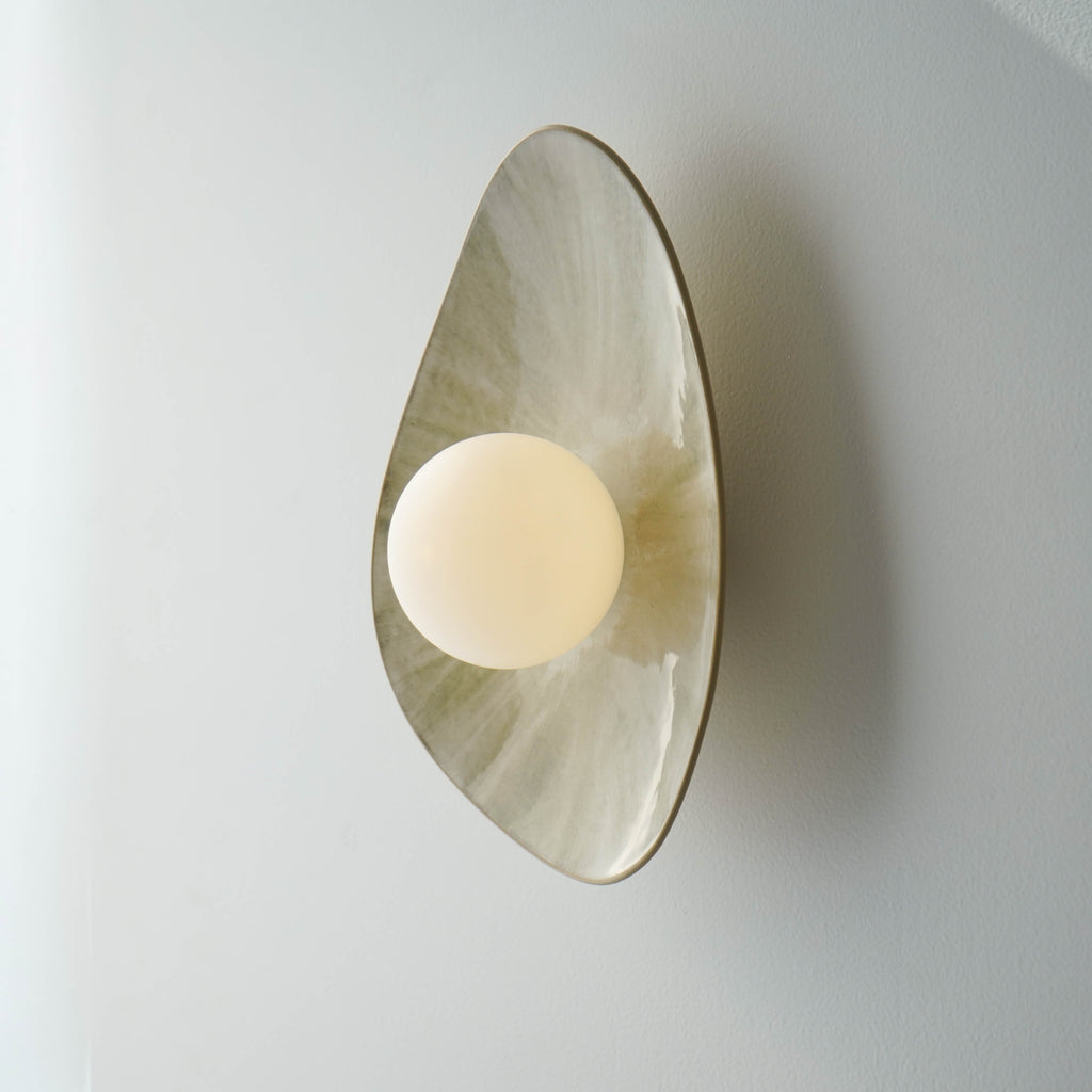 Pastel Hues Ceramic Wall Lamp / Sconce