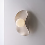 Applique murale en céramique couleur crème nude