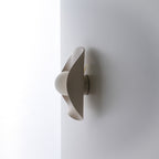 Creamy Matte White Ceramic Wall Light / Sconce
