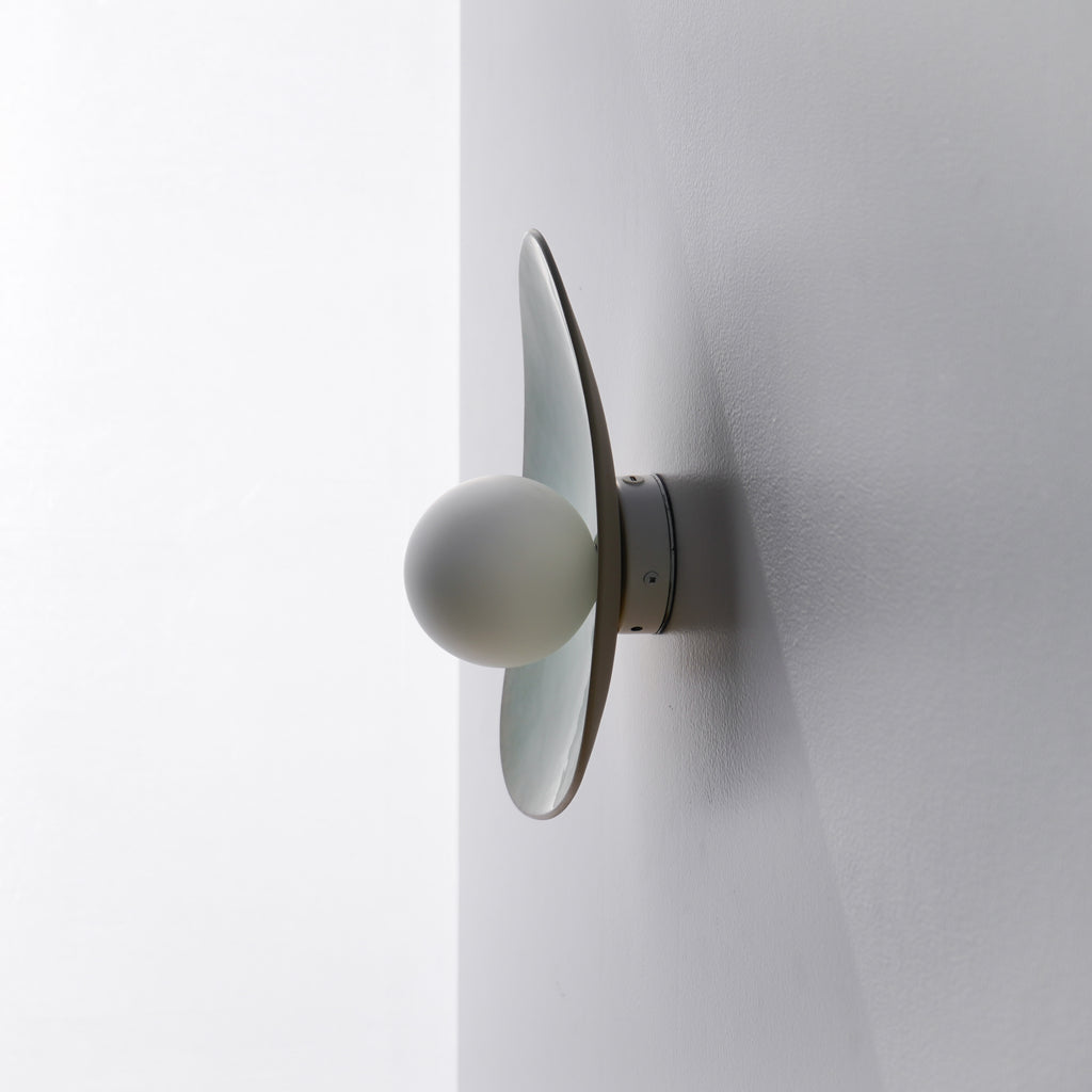 Soft Green Tones Ceramic Wall Lamp / Sconce