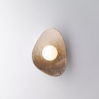 Lámpara de pared/aplique de cerámica color blanco crema