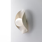 Handmade Creamy Nude Ceramic Wall Light / Wall Sconce