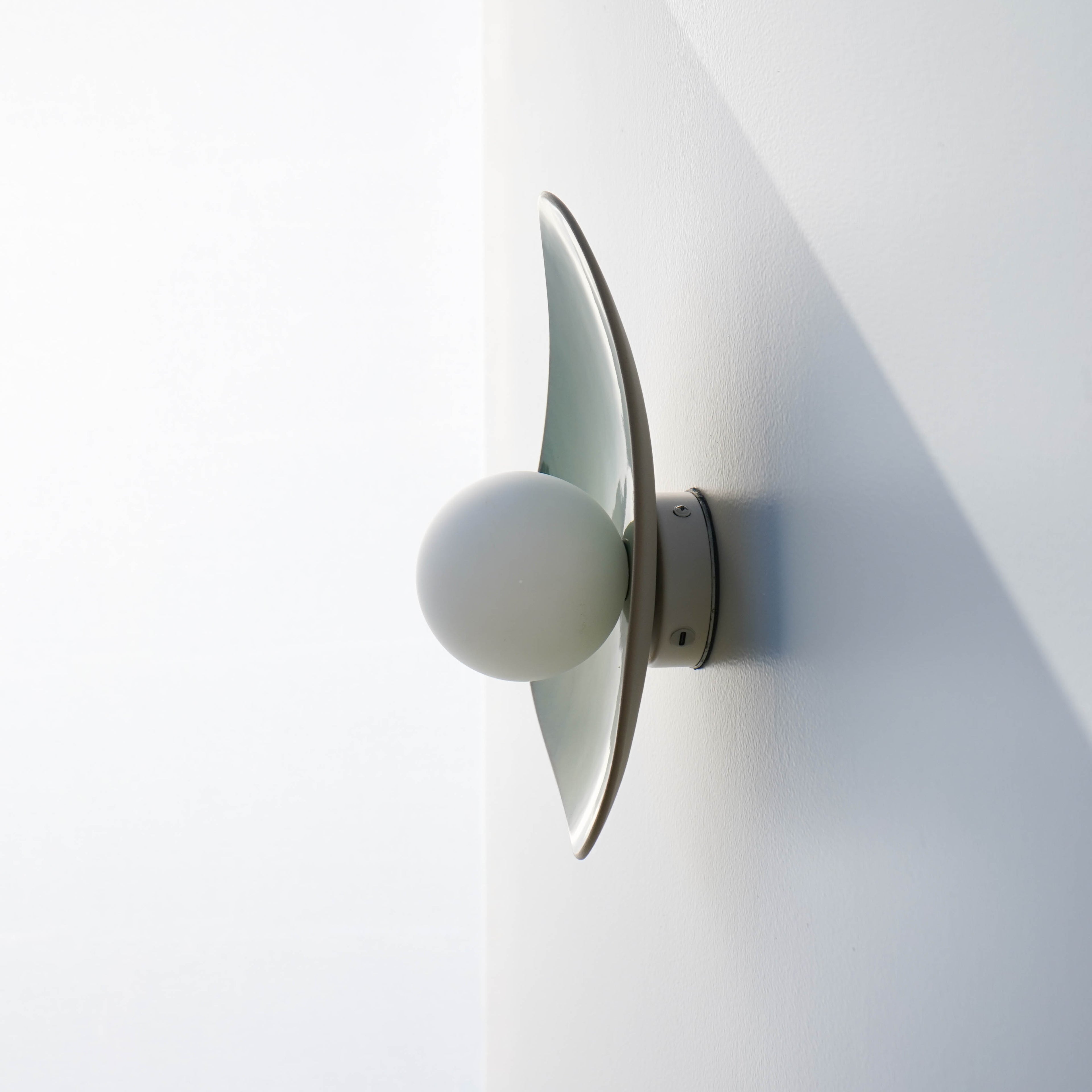 Handmade Ocean Blue Ceramic Wall Sconce / Wall Light