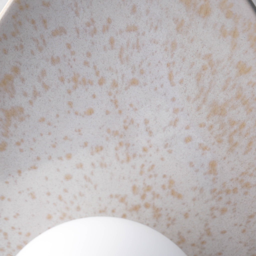 Pearl White Speckle Ceramic Wall Lamp / Sconce