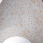 Pearl White Speckle Ceramic Wall Lamp / Sconce