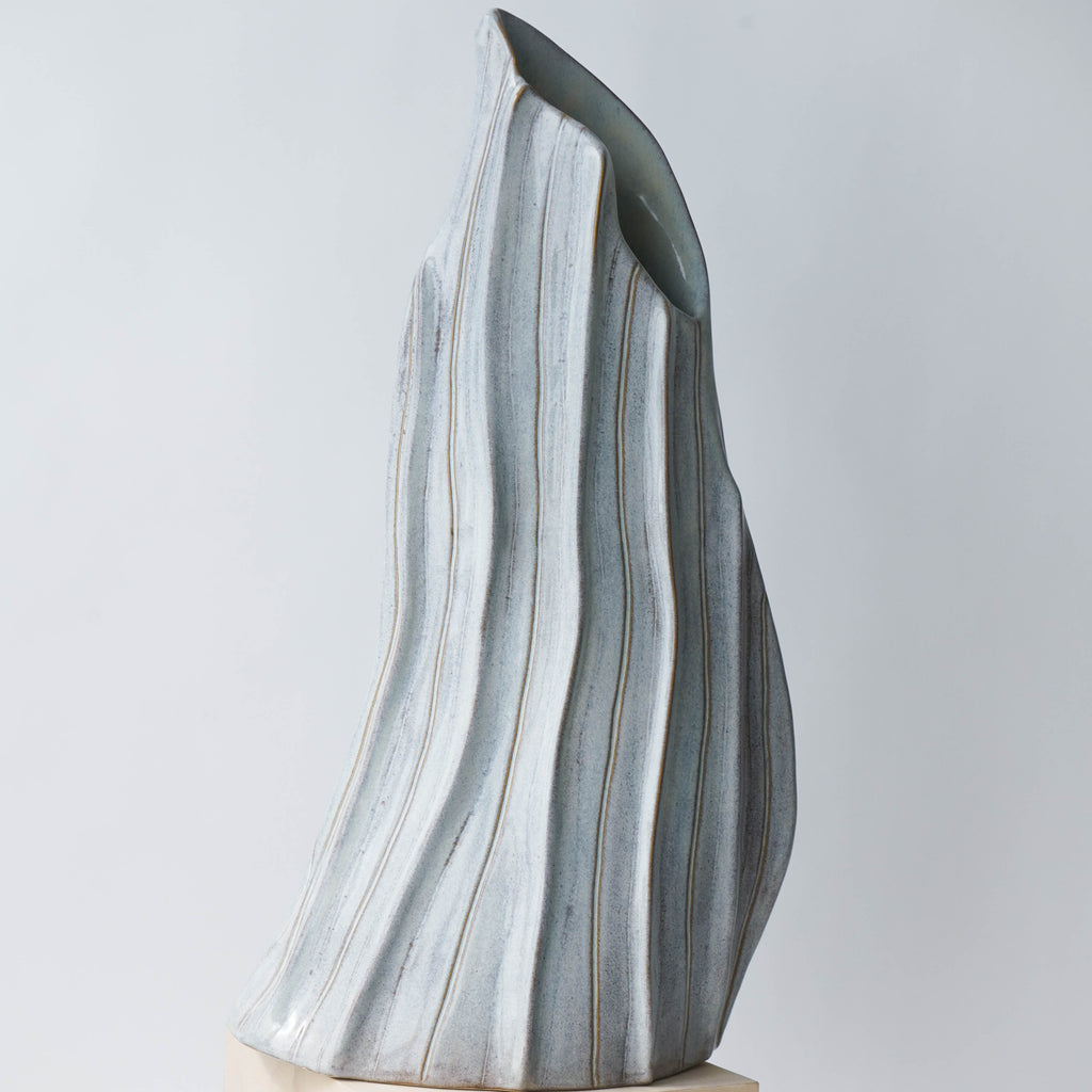 Ocean Flow Sculptural Vase