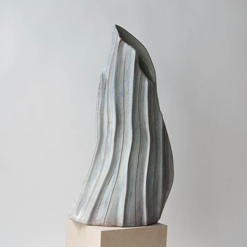 Ocean Flow Sculptural Vase