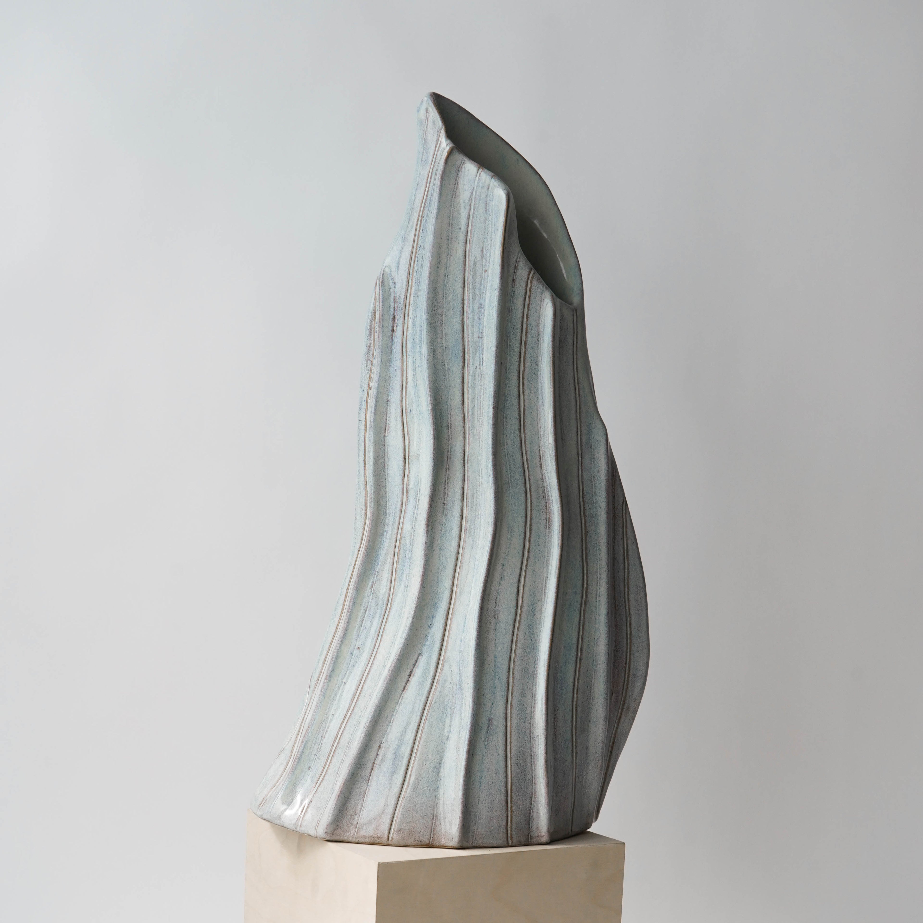 Ocean Flow Sculptural Vase