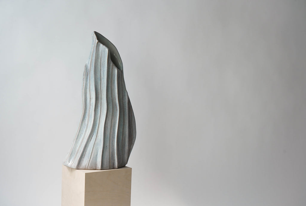 Ocean Flow Sculptural Vase
