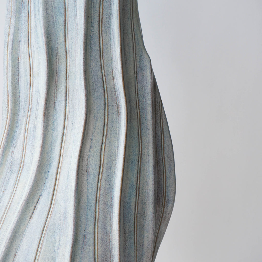 Ocean Flow Sculptural Vase