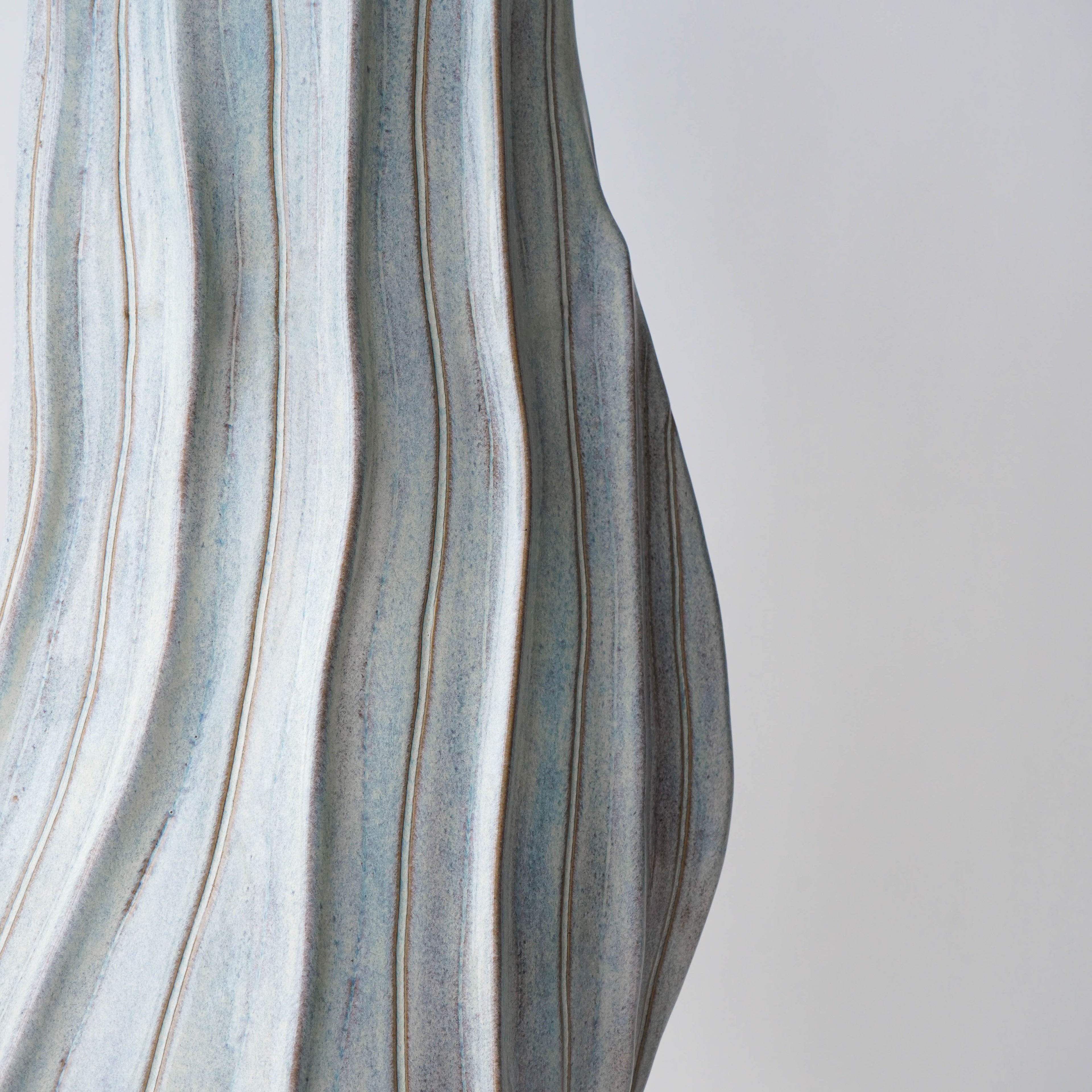Ocean Flow Sculptural Vase