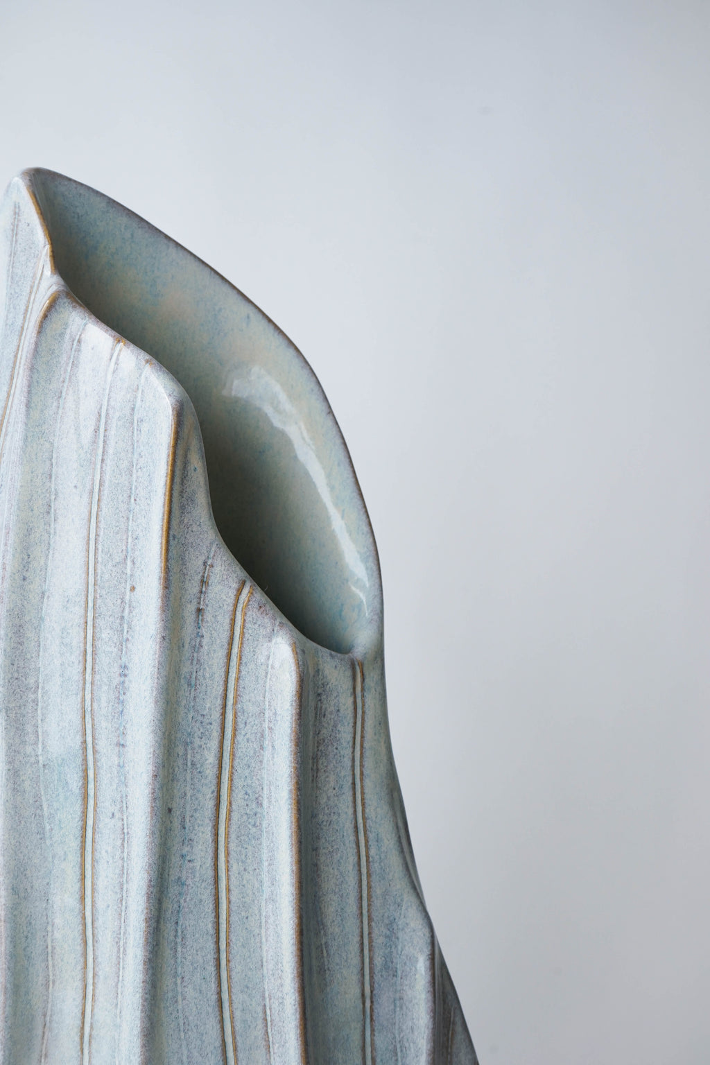 Ocean Flow Sculptural Vase