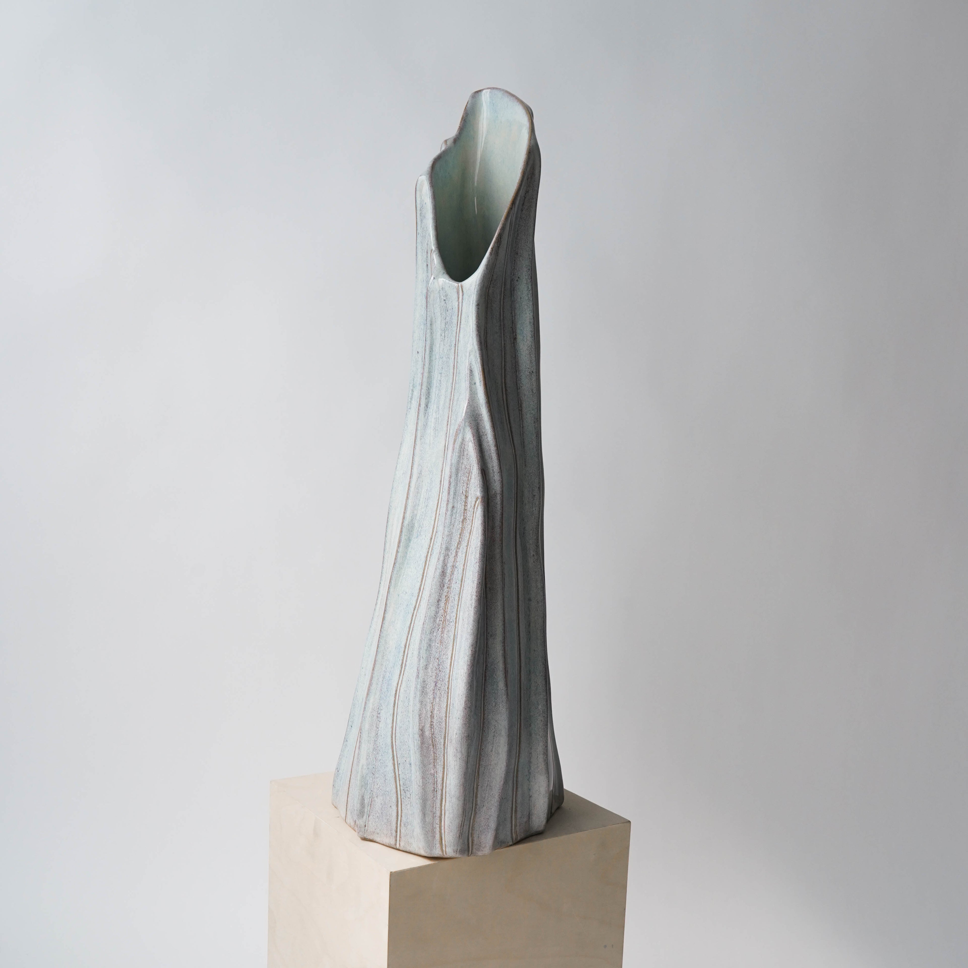 Ocean Flow Sculptural Vase