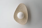Speckled Ceramic Wall Light / Sconce
