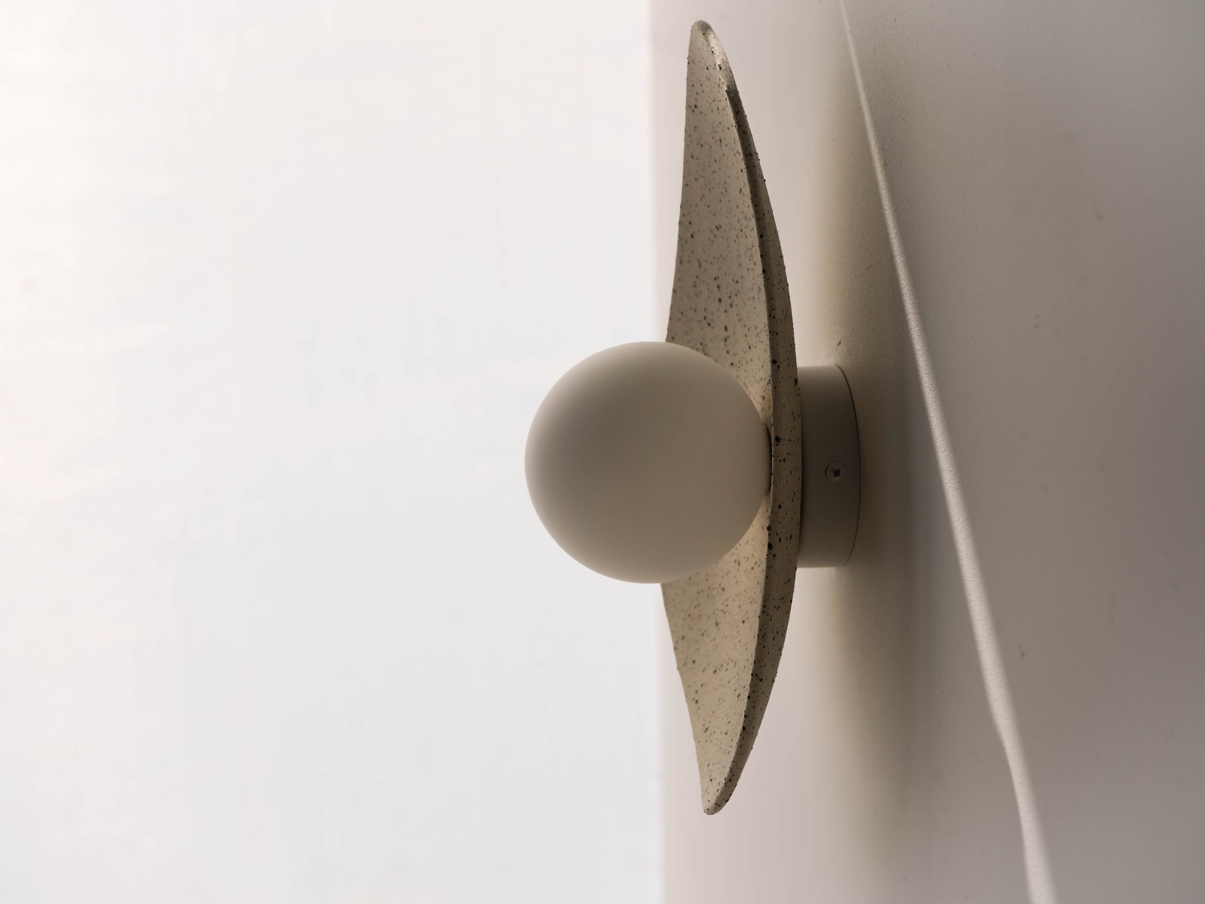 Speckled Ceramic Wall Light / Sconce