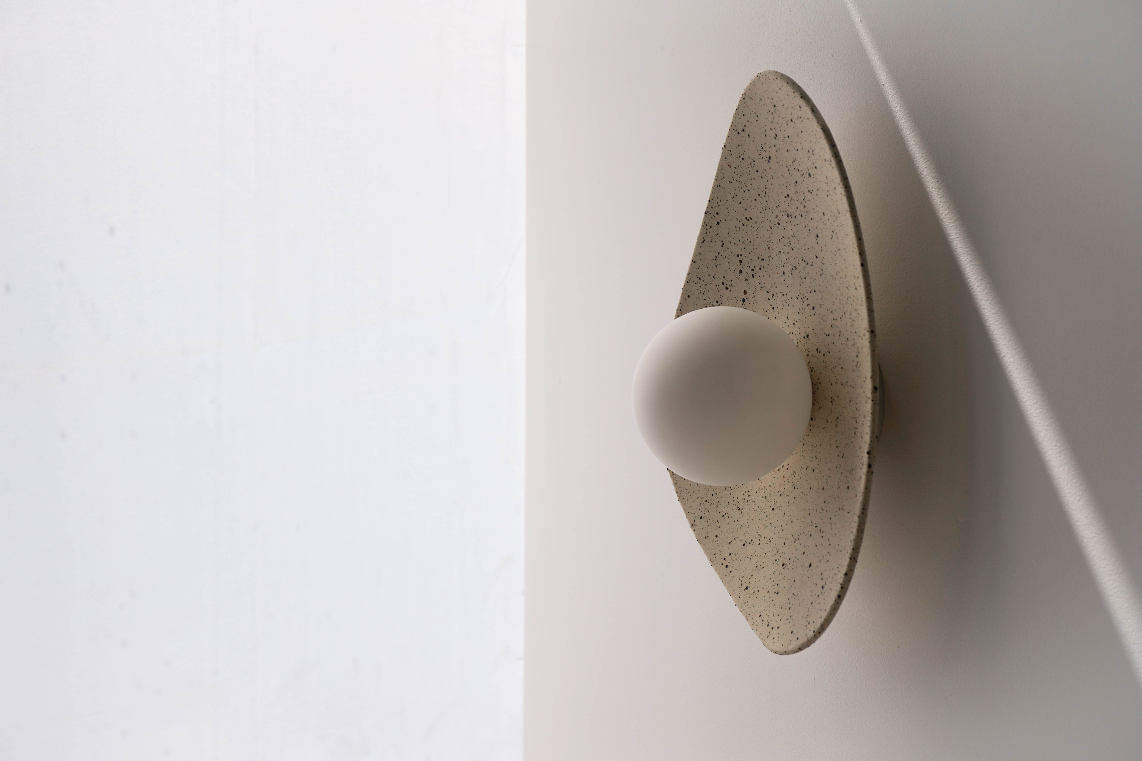 Speckled Ceramic Wall Light / Sconce