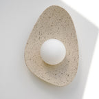 Speckled Ceramic Wall Light / Sconce