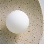 Speckled Ceramic Wall Light / Sconce