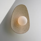 Speckled Ceramic Wall Light / Sconce
