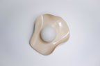Creamy Nude Ceramic Wall Light / Sconce