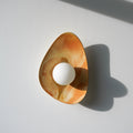 Sunset Coloured Handmade Ceramic Wall Lamp / Sconce