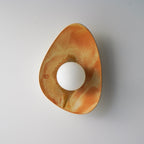 Sunset Coloured Handmade Ceramic Wall Lamp / Sconce