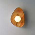 Sunset Coloured Handmade Ceramic Wall Lamp / Sconce