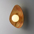 Sunset Coloured Handmade Ceramic Wall Lamp / Sconce