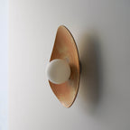 Sunset Coloured Handmade Ceramic Wall Lamp / Sconce