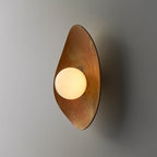 Sunset Coloured Handmade Ceramic Wall Lamp / Sconce