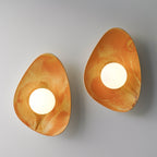 Sunset Coloured Handmade Ceramic Wall Lamp / Sconce