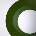 Green Glaze Ceramic Wall Lamp / Sconce