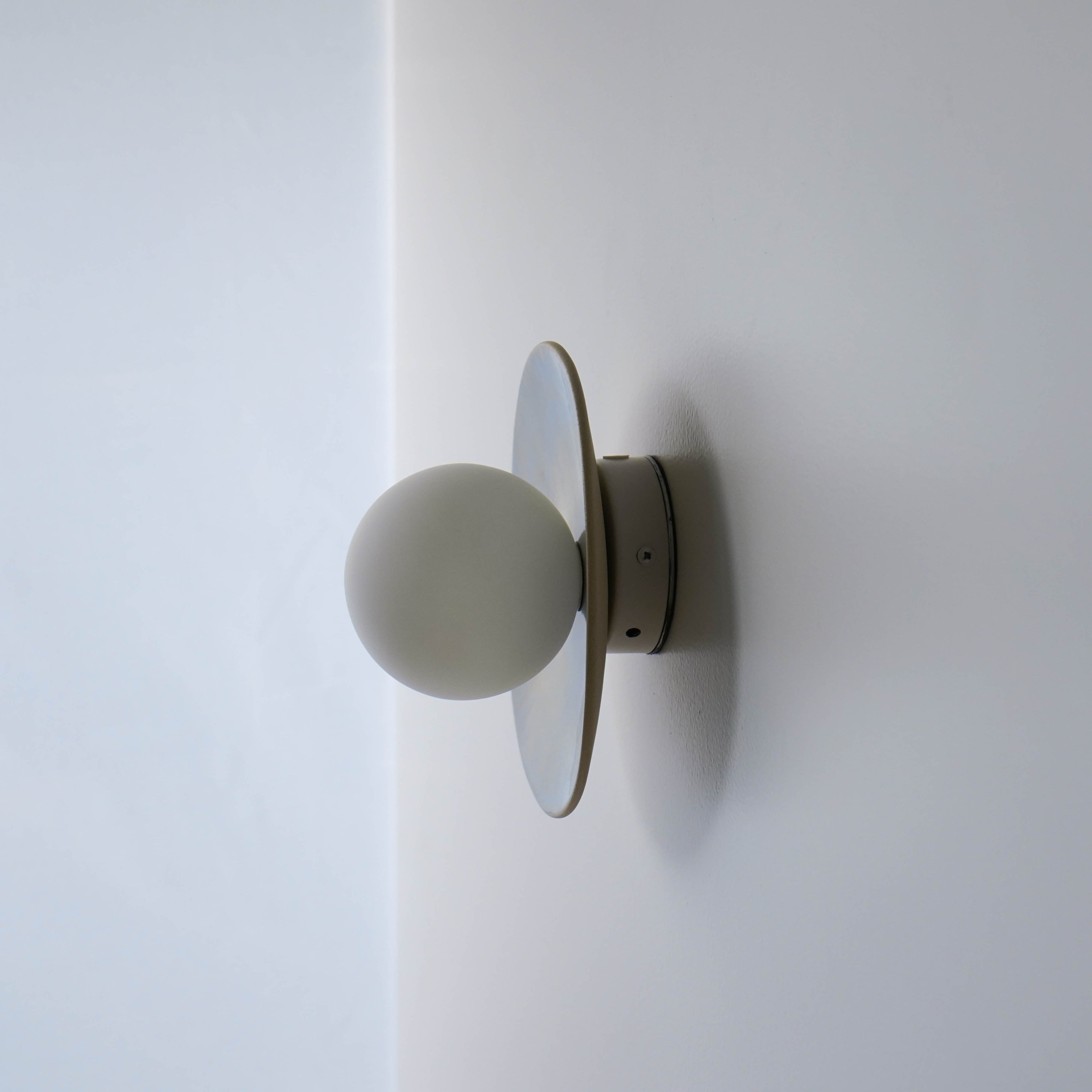 Light Blue Violet Ceramic Wall Lamp / Sconce