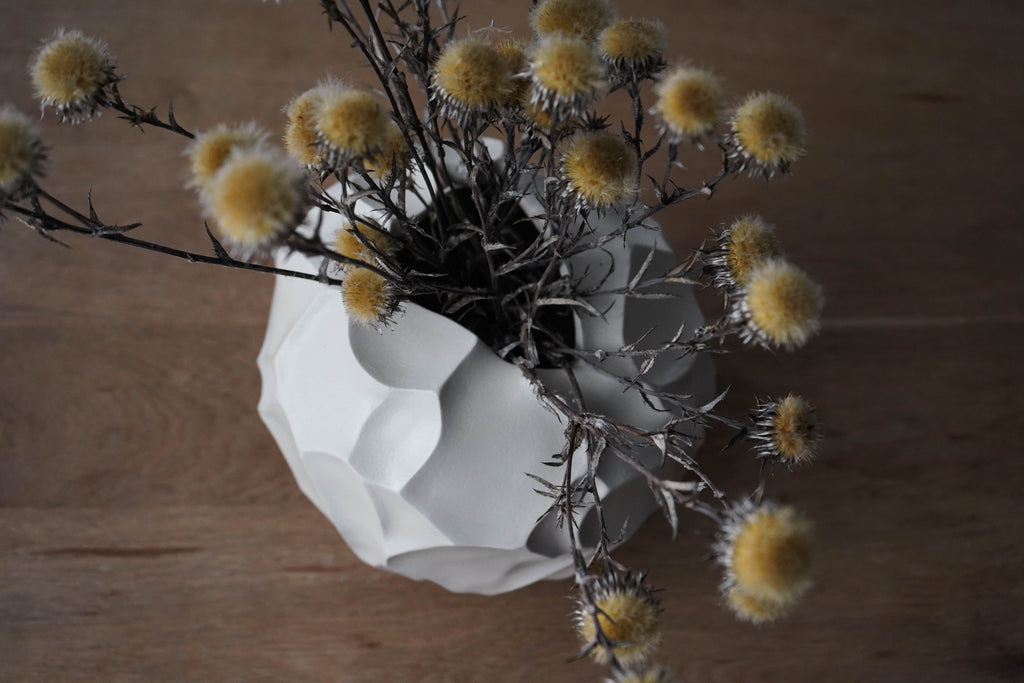 Meteorite - Handbuilt Round Stoneware Vase