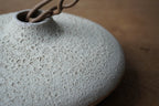 Lava Crater Handbuilt Stoneware Vase
