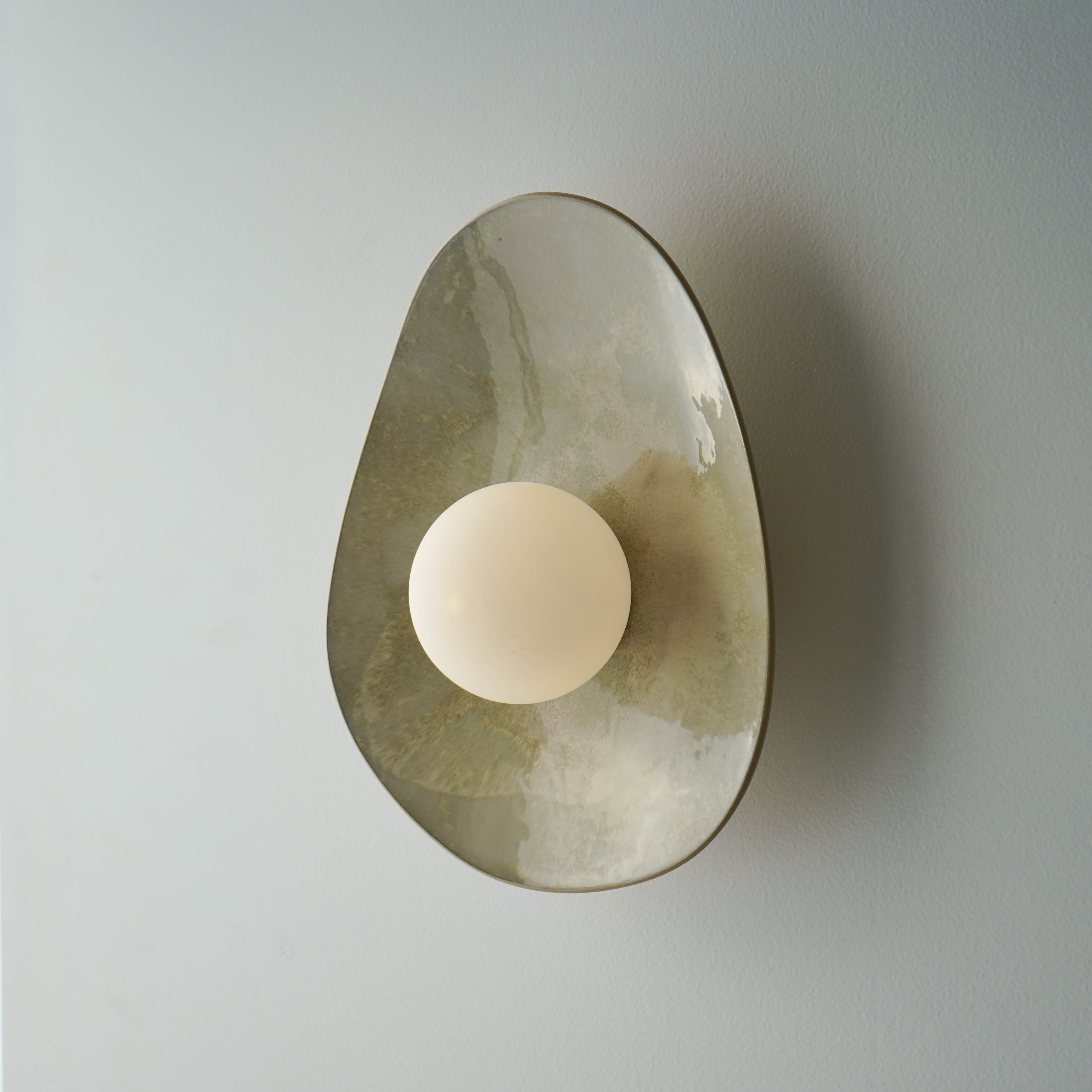 Pastel Hues Ceramic Wall Lamp / Sconce