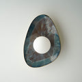 Handmade Deep Blue Ceramic Wall Sconce / Wall Lamp
