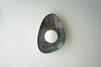 Handmade Deep Blue Ceramic Wall Sconce / Wall Lamp
