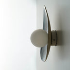 Handmade Deep Blue Ceramic Wall Sconce / Wall Lamp