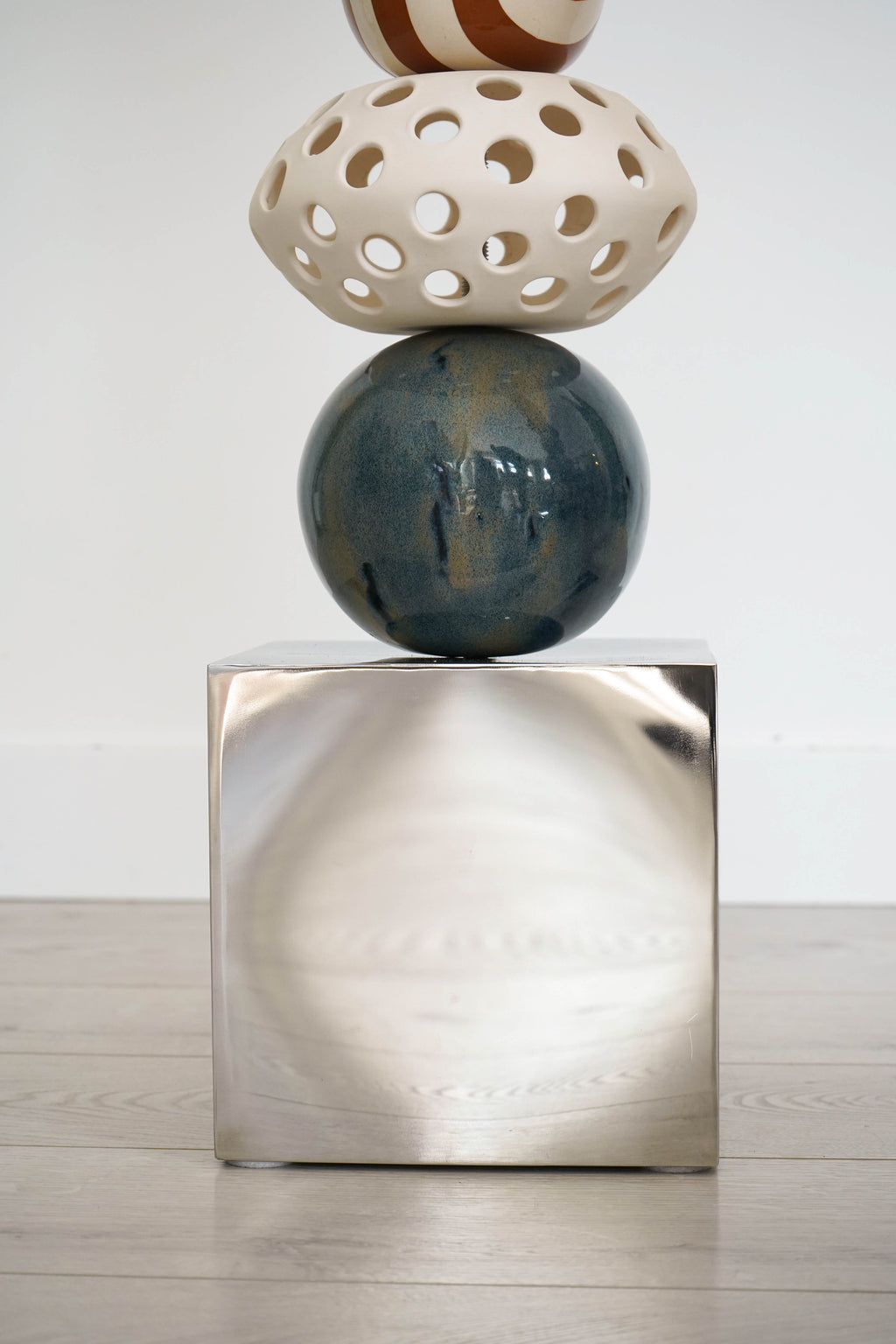 Handmade Sea Totem Sculpture