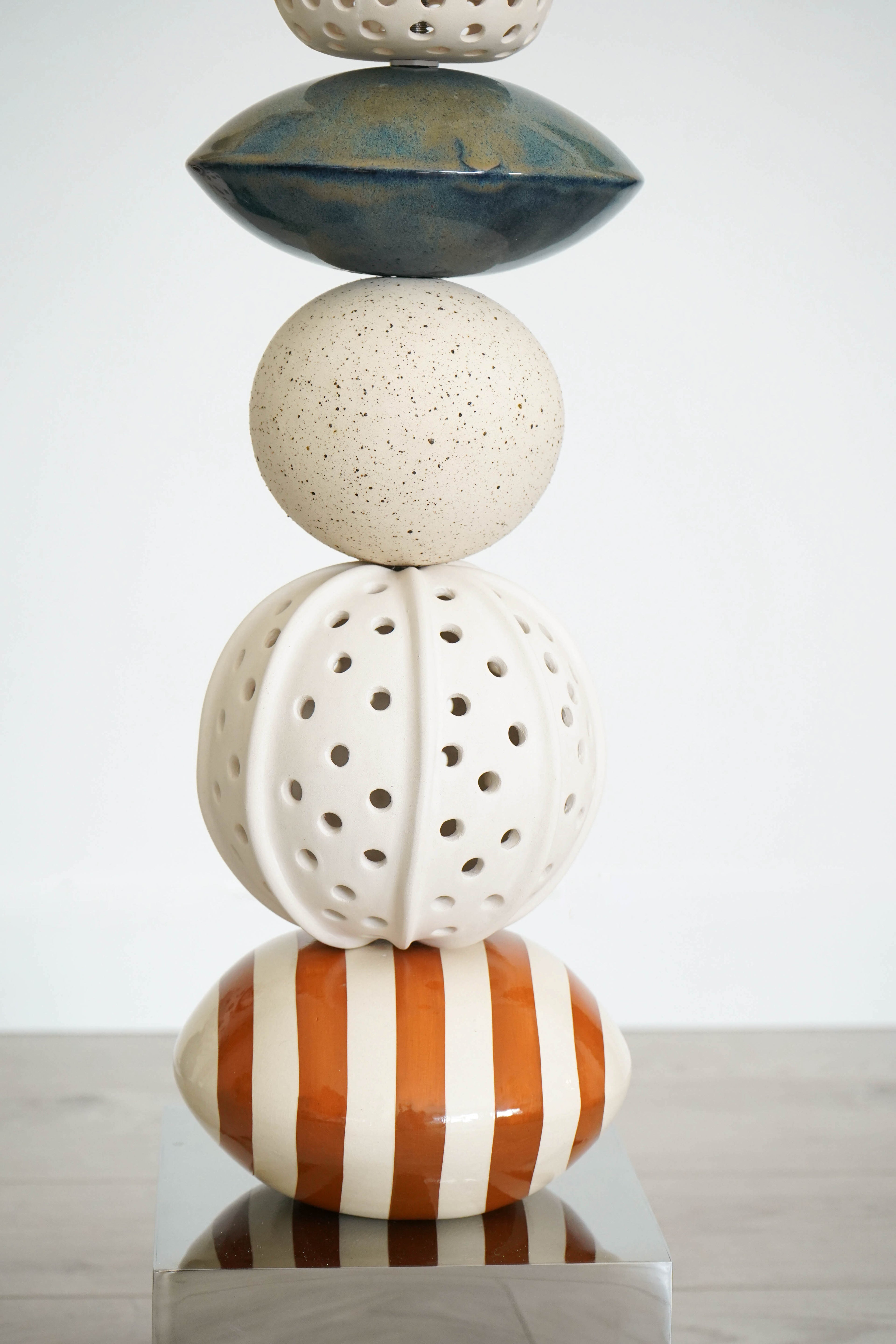 Handmade Sea Totem Sculpture