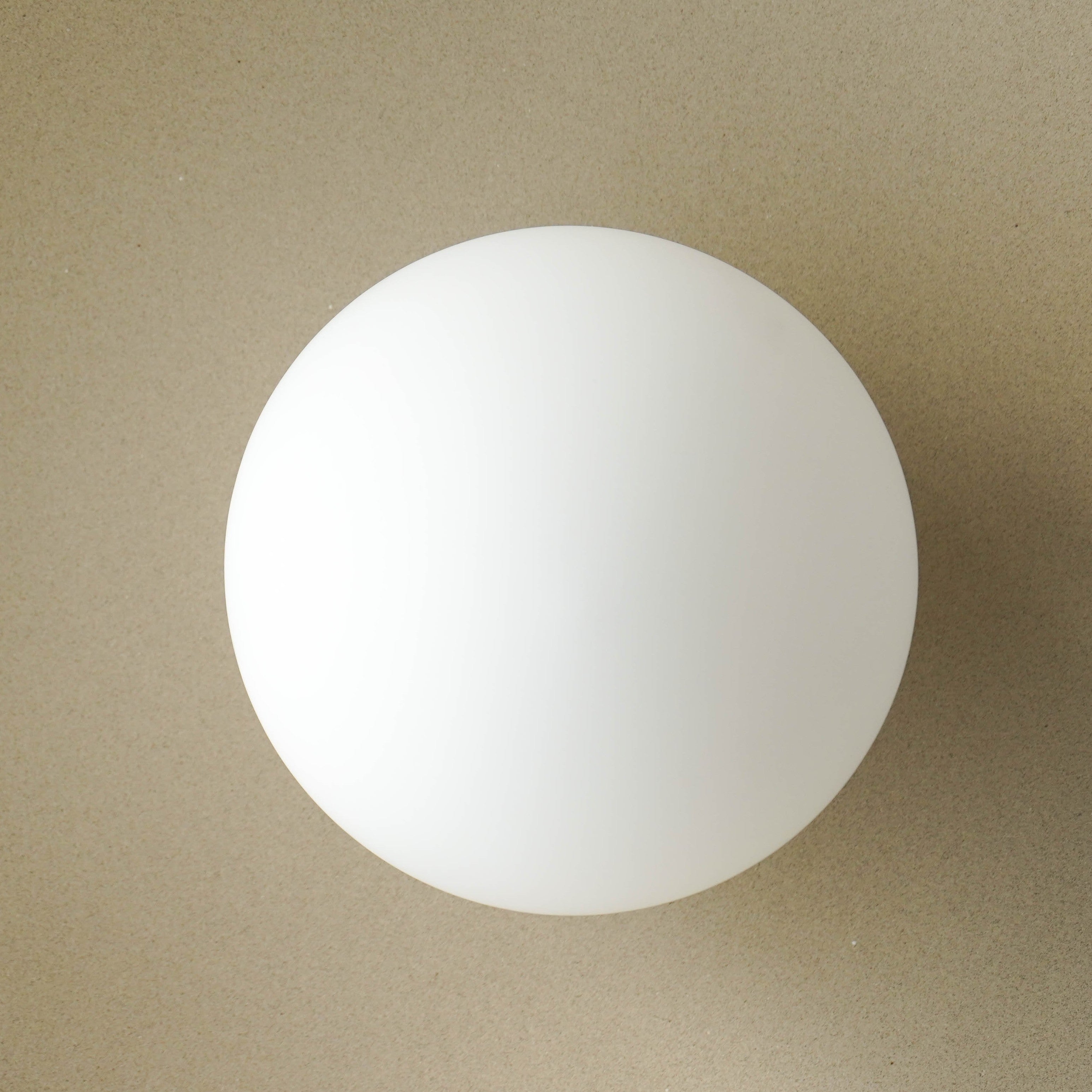 Handmade Beige Ceramic Wall Light / Sconce