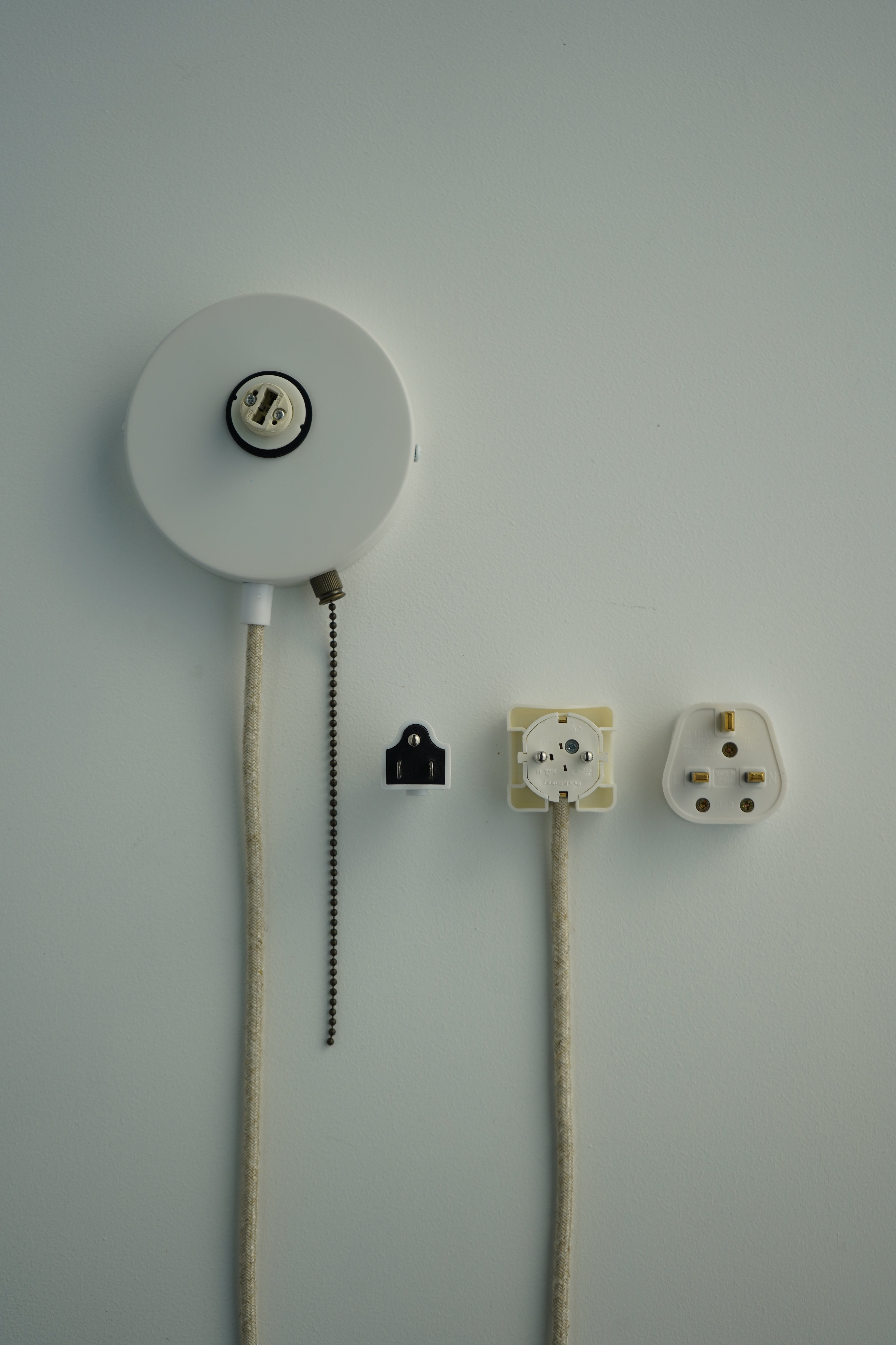 Plug-In Conversion Kit for Wall Lamps