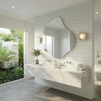 Creamy White Ceramic Wall Lamp / Sconce