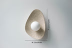 Speckled Ceramic Wall Light / Sconce